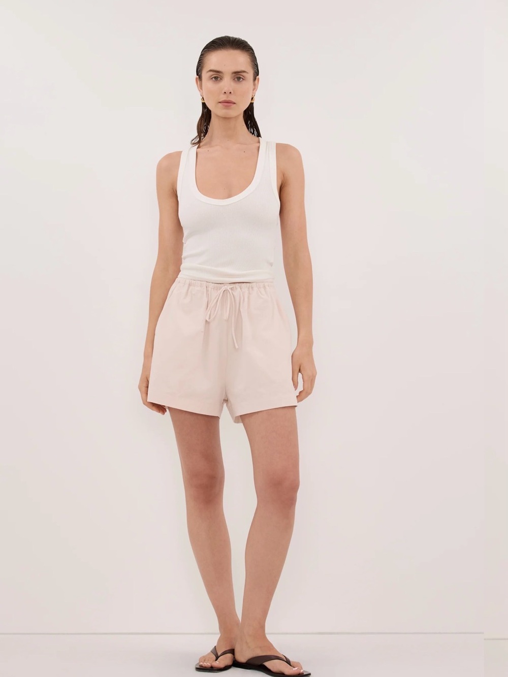 DISSH Sommer powder poplin short